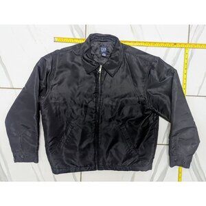 Men’s Gap Black Jacket Y2K Vintage Size Medium